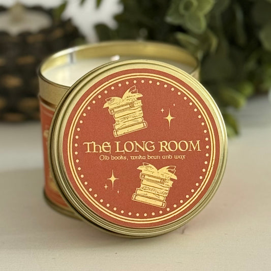 THE LONG ROOM - Vieux livres, fève tonka et cire