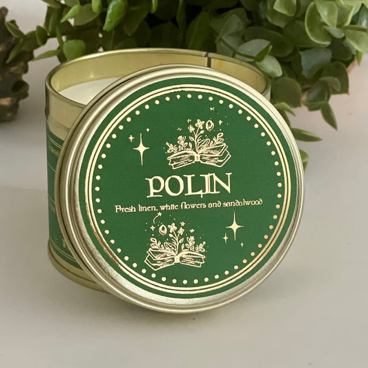 POLIN - Linge frais, fleurs blanches et bois de santal