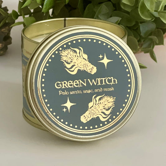 GREEN WITCH - Palo Santo, sage and musk